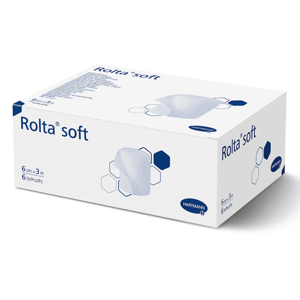 Підкладочні бинти Rolta® soft / Ролта софт 6см х 3м 6шт
